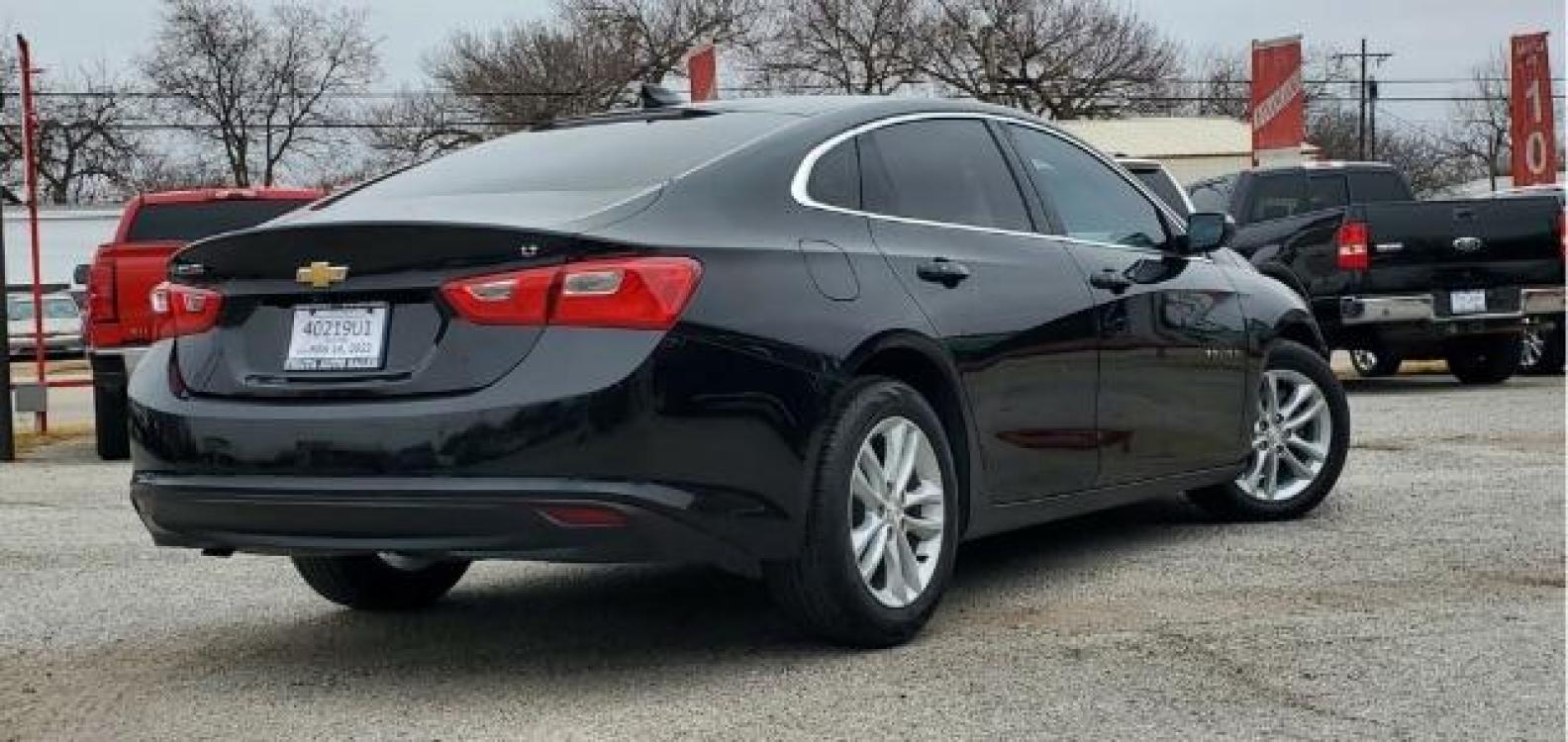 2018 Blue /Black Chevrolet Malibu LS (1G1ZB5ST6JF) with an 1.5L L4 DOHC 16V engine, 6-Speed Automatic transmission, located at 900 South McDonald Street, McKinney, TX, 75069, (972) 529-2992, 33.189335, -96.613403 - touch screen radio, blue tooth audio and phone, back up camera, and a/c and heater - Photo #3