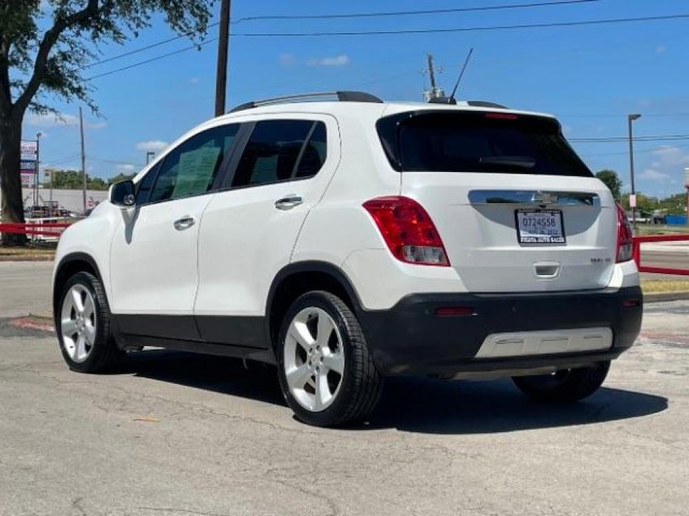2015 Summit White /Jet Black/Light Tita Chevrolet Trax LTZ FWD (KL7CJNSB4FB) with an 1.4L L4 DOHC 16V engine, 6-Speed Automatic transmission, located at 900 South McDonald Street, McKinney, TX, 75069, (972) 529-2992, 33.189335, -96.613403 - Back up camera, Back up sensors, Sunroof, Power seat, Blue tooth stereo, Power seat - Photo #4