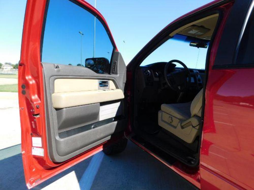 2010 Royal Red Metallic /Tan Cloth Interior Ford F-150 XLT SuperCrew 5.5-ft (1FTEW1C84AF) with an 4.6L V8 SOHC 24V engine, located at 900 South McDonald Street, McKinney, TX, 75069, (972) 529-2992, 33.189335, -96.613403 - Photo #15