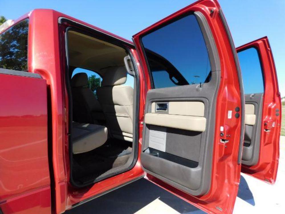 2010 Royal Red Metallic /Tan Cloth Interior Ford F-150 XLT SuperCrew 5.5-ft (1FTEW1C84AF) with an 4.6L V8 SOHC 24V engine, located at 900 South McDonald Street, McKinney, TX, 75069, (972) 529-2992, 33.189335, -96.613403 - Photo #18