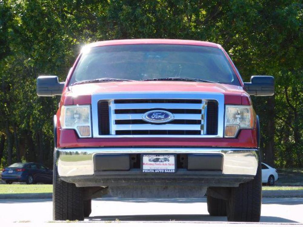 2010 Royal Red Metallic /Tan Cloth Interior Ford F-150 XLT SuperCrew 5.5-ft (1FTEW1C84AF) with an 4.6L V8 SOHC 24V engine, located at 900 South McDonald Street, McKinney, TX, 75069, (972) 529-2992, 33.189335, -96.613403 - Photo #7