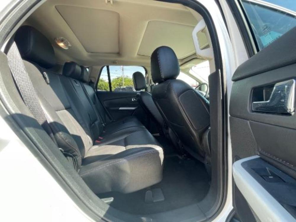 2013 White Platinum Trico /Charcoal Black Leath Ford Edge SEL FWD (2FMDK3JC5DB) with an 3.5L V6 DOHC 24V engine, 6-Speed Automatic transmission, located at 900 South McDonald Street, McKinney, TX, 75069, (972) 529-2992, 33.189335, -96.613403 - Photo #15