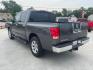 2012 Smoke Metallic /Charcoal Cloth Inter Nissan Titan SV Crew Cab 4WD (1N6BA0EK9CN) with an 5.6L V8 DOHC 32V FFV engine, 5-Speed Automatic transmission, located at 900 South McDonald Street, McKinney, TX, 75069, (972) 529-2992, 33.189335, -96.613403 - Photo#2