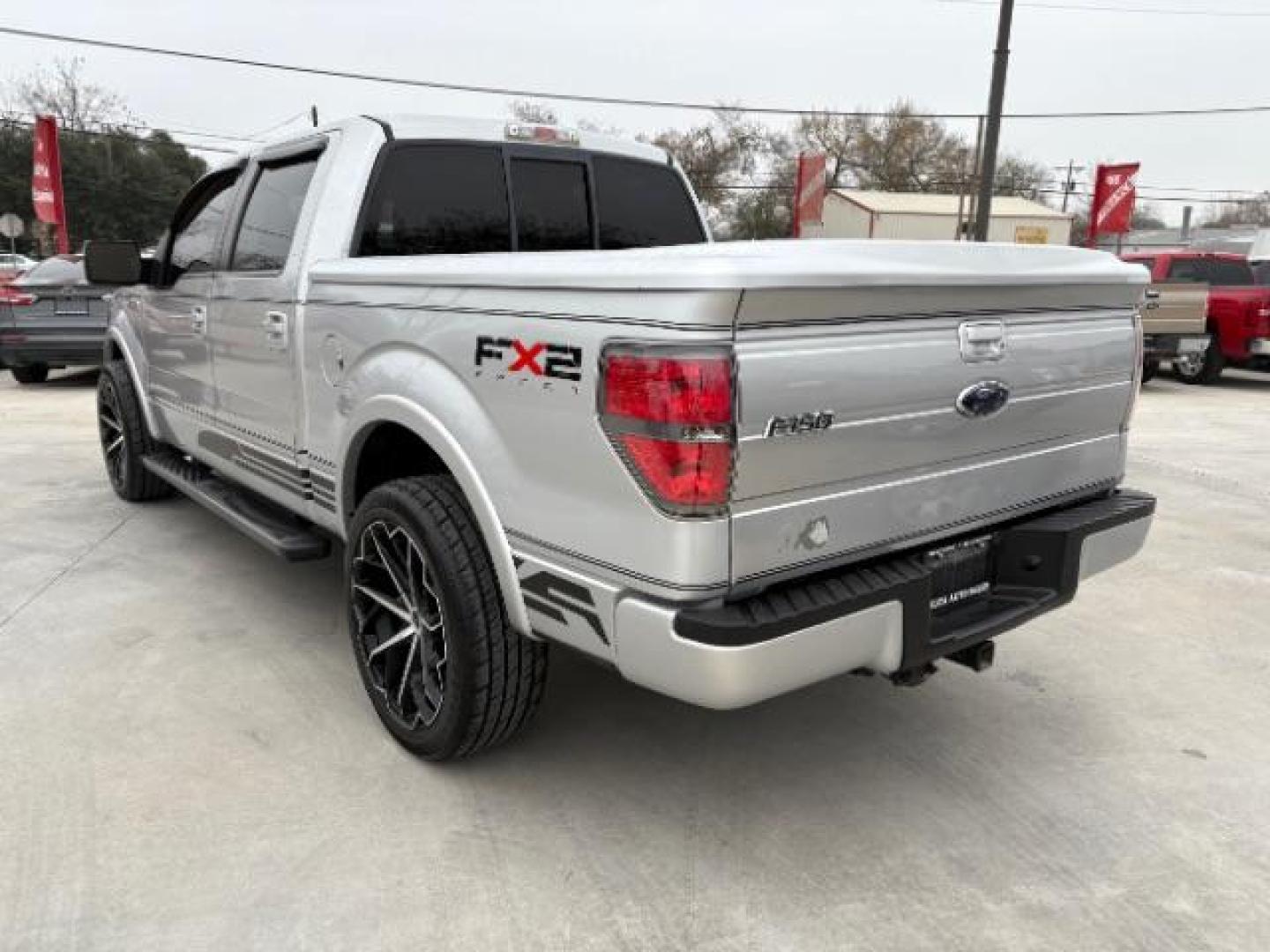 2010 Ingot Silver /Black Leather Interior Ford F-150 XLT FX2 Sport Package (1FTEW1C85AK) with an 4.6L V8 SOHC 24V engine, 6-Speed Automatic transmission, located at 900 South McDonald Street, McKinney, TX, 75069, (972) 529-2992, 33.189335, -96.613403 - Photo#2