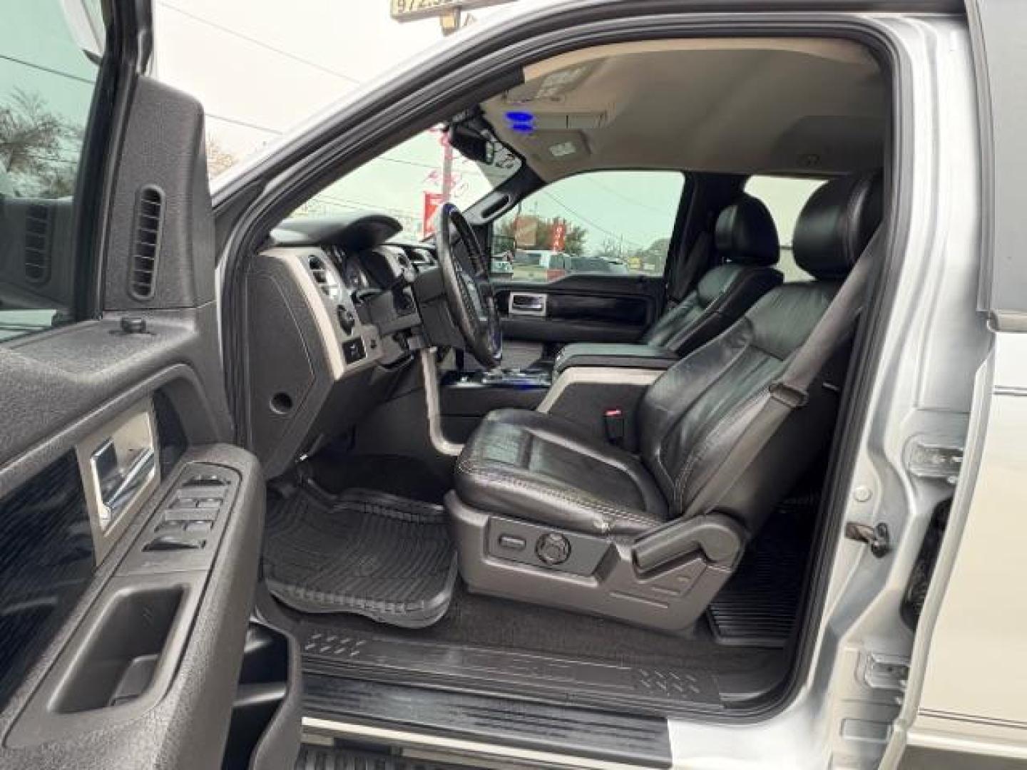 2010 Ingot Silver /Black Leather Interior Ford F-150 XLT FX2 Sport Package (1FTEW1C85AK) with an 4.6L V8 SOHC 24V engine, 6-Speed Automatic transmission, located at 900 South McDonald Street, McKinney, TX, 75069, (972) 529-2992, 33.189335, -96.613403 - Photo#13