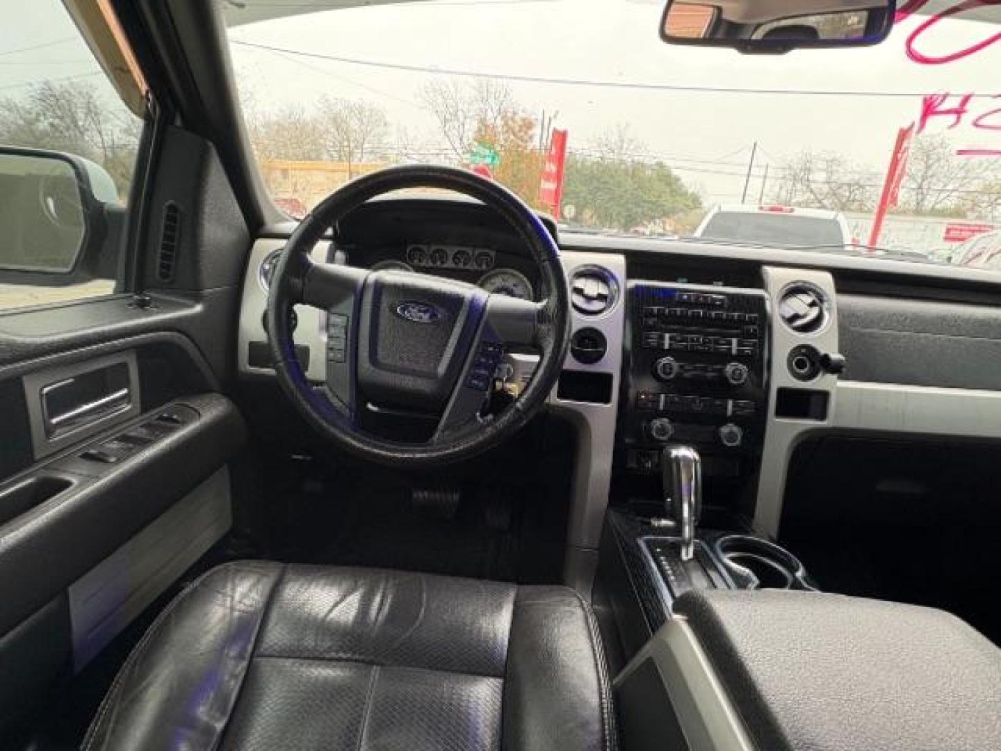 2010 Ingot Silver /Black Leather Interior Ford F-150 XLT FX2 Sport Package (1FTEW1C85AK) with an 4.6L V8 SOHC 24V engine, 6-Speed Automatic transmission, located at 900 South McDonald Street, McKinney, TX, 75069, (972) 529-2992, 33.189335, -96.613403 - Photo#14