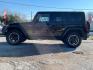 2008 Black with Black Har /Dark Slate Gray/Medi Jeep Wrangler Unlimited Sahara 4WD (1J8GA59118L) with an 3.8L V6 OHV 12V engine, located at 900 South McDonald Street, McKinney, TX, 75069, (972) 529-2992, 33.189335, -96.613403 - Photo #2
