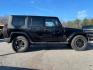 2008 Black with Black Har /Dark Slate Gray/Medi Jeep Wrangler Unlimited Sahara 4WD (1J8GA59118L) with an 3.8L V6 OHV 12V engine, located at 900 South McDonald Street, McKinney, TX, 75069, (972) 529-2992, 33.189335, -96.613403 - Photo #6
