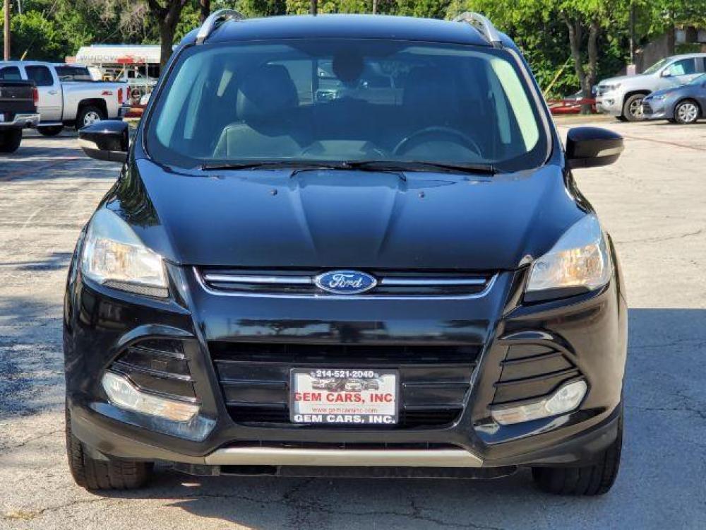 2016 Black /Charcoal Black, leather Ford Escape Titanium FWD (1FMCU0J92GU) with an 2.0L L4 DOHC 16V engine, 6-Speed Automatic transmission, located at 900 South McDonald Street, McKinney, TX, 75069, (972) 529-2992, 33.189335, -96.613403 - Photo #1