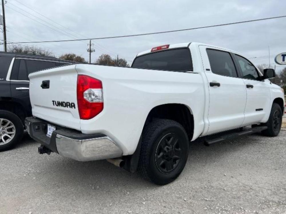 2015 Super White /Graphite, cloth Toyota Tundra SR5 4.6L V8 CrewMax 2WD (5TFEM5F12FX) with an 4.6L V8 DOHC 32V engine, 6-Speed Automatic transmission, located at 900 South McDonald Street, McKinney, TX, 75069, (972) 529-2992, 33.189335, -96.613403 - Photo #2