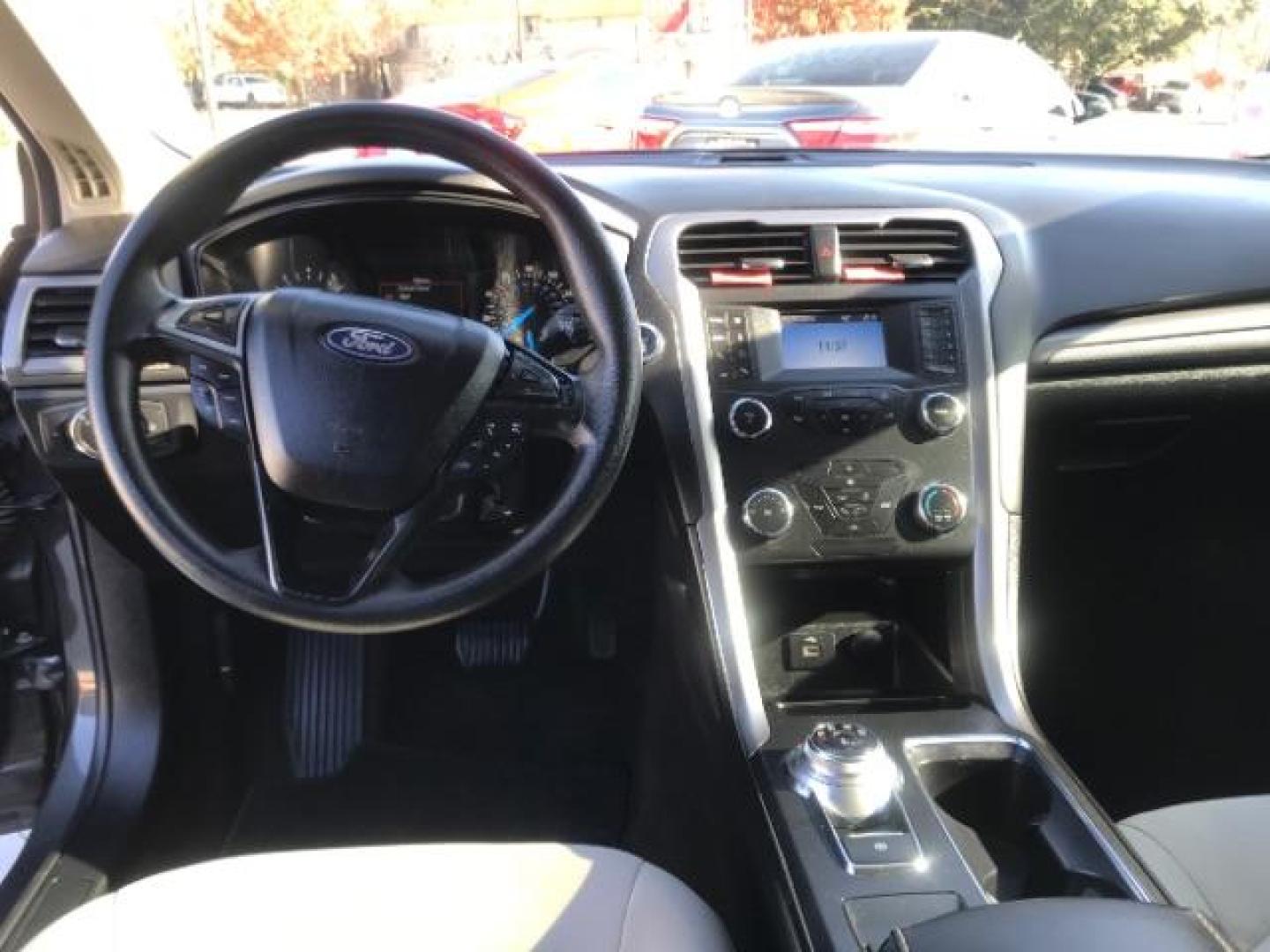 2020 Gray /Medium Light Stone, Ford Fusion S (3FA6P0G76LR) with an 2.5L L4 DOHC 16V engine, 6-Speed Automatic transmission, located at 900 South McDonald Street, McKinney, TX, 75069, (972) 529-2992, 33.189335, -96.613403 - Photo#7