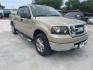 2008 Pueblo Gold Metallic /Tan Cloth Interior Ford F-150 XLT SuperCrew Short (1FTRW12W38F) with an 4.6L V8 SOHC 16V engine, 4-Speed Automatic transmission, located at 900 South McDonald Street, McKinney, TX, 75069, (972) 529-2992, 33.189335, -96.613403 - Photo#0