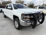 2017 Summit White /Jet Black, cloth Chevrolet Silverado 1500 LT Crew Cab 4WD (3GCUKREC8HG) with an 5.3L V8 OHV 16V engine, 6-Speed Automatic transmission, located at 900 South McDonald Street, McKinney, TX, 75069, (972) 529-2992, 33.189335, -96.613403 - Photo#0
