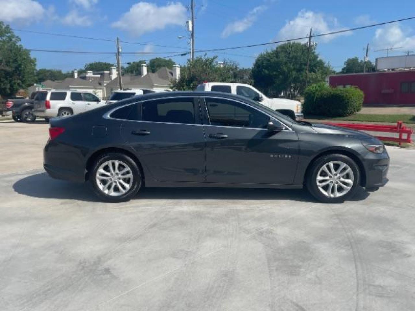 2018 Nightfall Gray Metal /Jet Black, leather Chevrolet Malibu LT (1G1ZD5ST6JF) with an 1.5L L4 DOHC 16V engine, 6-Speed Automatic transmission, located at 900 South McDonald Street, McKinney, TX, 75069, (972) 529-2992, 33.189335, -96.613403 - Photo#5