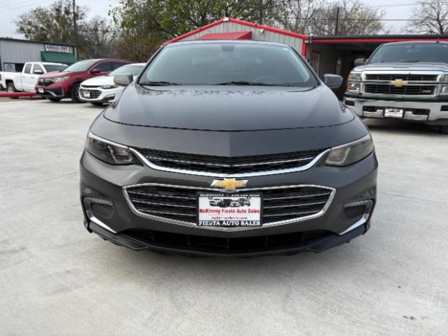 2018 Nightfall Gray Metal /Jet Black, leather Chevrolet Malibu LT (1G1ZD5ST6JF) with an 1.5L L4 DOHC 16V engine, 6-Speed Automatic transmission, located at 900 South McDonald Street, McKinney, TX, 75069, (972) 529-2992, 33.189335, -96.613403 - Photo#1