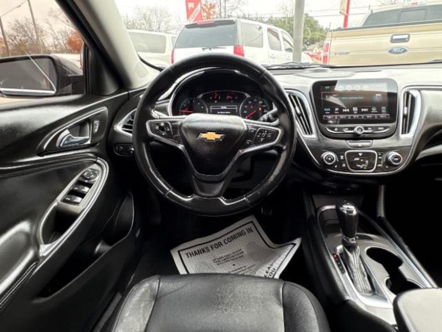 2018 Nightfall Gray Metal /Jet Black, leather Chevrolet Malibu LT (1G1ZD5ST6JF) with an 1.5L L4 DOHC 16V engine, 6-Speed Automatic transmission, located at 900 South McDonald Street, McKinney, TX, 75069, (972) 529-2992, 33.189335, -96.613403 - Photo#12