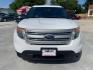 2014 Oxford White /Medium Light Stone Ford Explorer XLT FWD (1FM5K7D84EG) with an 3.5L V6 DOHC 24V engine, 6-Speed Automatic transmission, located at 900 South McDonald Street, McKinney, TX, 75069, (972) 529-2992, 33.189335, -96.613403 - Photo#1