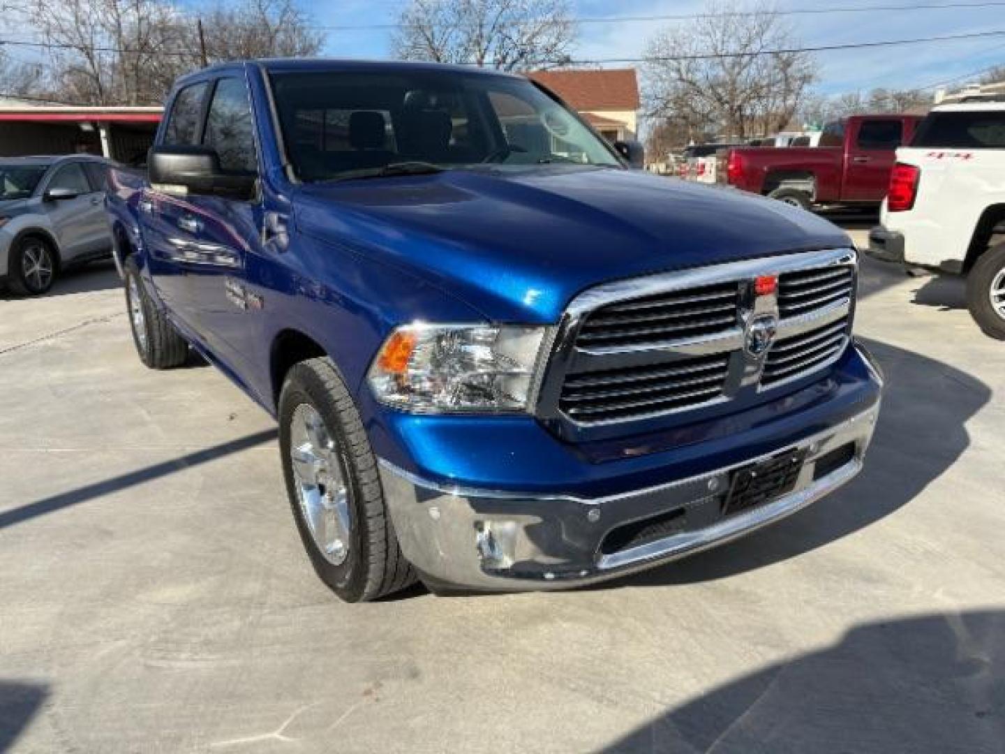 2015 Blue /Gray RAM 1500 SLT Crew Cab SWB 2WD (1C6RR6LT0FS) with an 5.7L V8 OHV 16V engine, 8-Speed Automatic transmission, located at 900 South McDonald Street, McKinney, TX, 75069, (972) 529-2992, 33.189335, -96.613403 - Photo#0