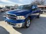 2015 Blue /Gray RAM 1500 SLT Crew Cab SWB 2WD (1C6RR6LT0FS) with an 5.7L V8 OHV 16V engine, 8-Speed Automatic transmission, located at 900 South McDonald Street, McKinney, TX, 75069, (972) 529-2992, 33.189335, -96.613403 - Photo#2