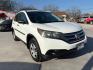 2012 Taffeta White /Gray Honda CR-V LX (5J6RM3H39CL) with an 2.4L I-4 DOHC engine, Automatic transmission, located at 900 South McDonald Street, McKinney, TX, 75069, (972) 529-2992, 33.189335, -96.613403 - Photo#0