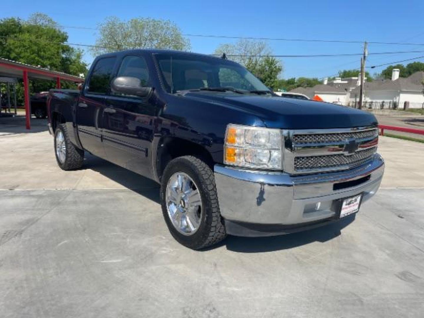 2012 Blue Granite Metallic /Light Titanium/Dark Titanium Chevrolet Silverado 1500 LT (3GCPCSE06CG) with an Vortec 4.8L V-8 variable valve control engine, Automatic transmission, located at 900 South McDonald Street, McKinney, TX, 75069, (972) 529-2992, 33.189335, -96.613403 - Photo#0