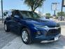 2022 Blue Glow Metallic /Jet Black Chevrolet Blazer FWD 2LT (3GNKBCR47NS) with an 2L I-4 gasoline direct injection engine, located at 900 South McDonald Street, McKinney, TX, 75069, (972) 529-2992, 33.189335, -96.613403 - Photo#0