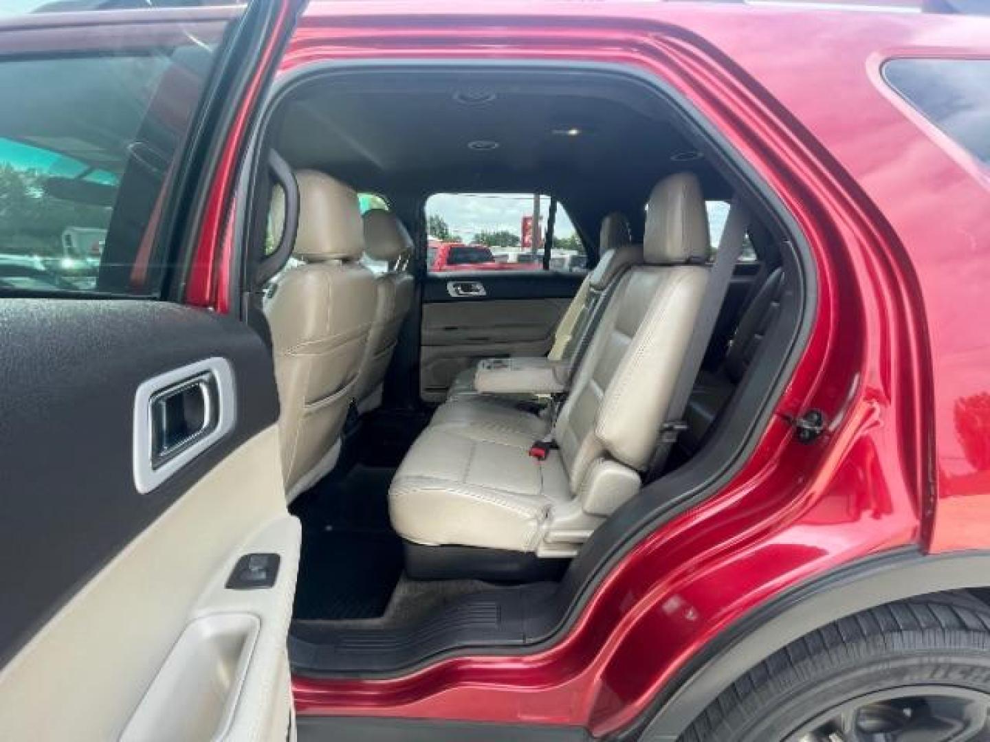 2015 Ruby Red Metallic Ti /Medium Light Stone, Ford Explorer Limited 4WD (1FM5K8F85FG) with an 3.5L V6 DOHC 24V engine, 6-Speed Automatic transmission, located at 900 South McDonald Street, McKinney, TX, 75069, (972) 529-2992, 33.189335, -96.613403 - Photo#13