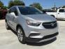 2017 Quicksilver Metallic /Ebony Buick Encore Preferred (KL4CJASB9HB) with an Ecotec 1.4L I-4 DOHC engine, Automatic transmission, located at 900 South McDonald Street, McKinney, TX, 75069, (972) 529-2992, 33.189335, -96.613403 - Photo#0