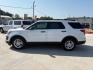 2017 Oxford White /Medium Light Camel, Ford Explorer Base FWD (1FM5K7B80HG) with an 3.5L V6 DOHC 24V engine, 6-Speed Automatic transmission, located at 900 South McDonald Street, McKinney, TX, 75069, (972) 529-2992, 33.189335, -96.613403- Photo#3