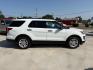 2017 Oxford White /Medium Light Camel, Ford Explorer Base FWD (1FM5K7B80HG) with an 3.5L V6 DOHC 24V engine, 6-Speed Automatic transmission, located at 900 South McDonald Street, McKinney, TX, 75069, (972) 529-2992, 33.189335, -96.613403- Photo#5