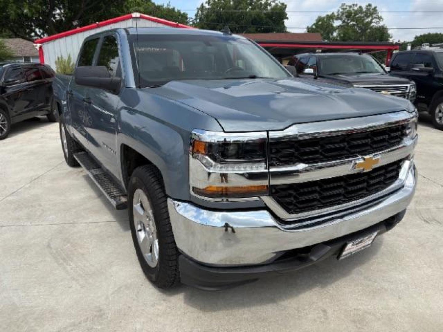 2016 Slate Gray Metallic /Dark Ash/Jet Black Chevrolet Silverado 1500 LS (3GCUKNEC9GG) with an EcoTec3 4.3L V-6 gas engine, Automatic transmission, located at 900 South McDonald Street, McKinney, TX, 75069, (972) 529-2992, 33.189335, -96.613403 - Photo#0