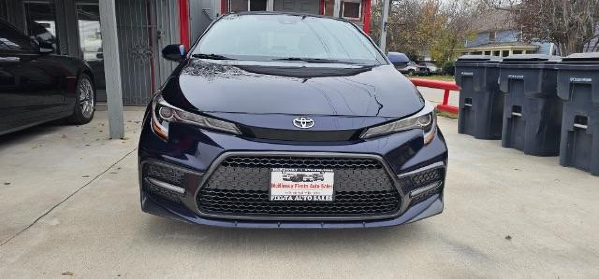 2020 Blue Crush Metallic /Black Toyota Corolla XSE (JTDT4RCE9LJ) with an Dynamic Force 2L I-4 port/direct injection engine, Automatic transmission, located at 900 South McDonald Street, McKinney, TX, 75069, (972) 529-2992, 33.189335, -96.613403 - Photo#2
