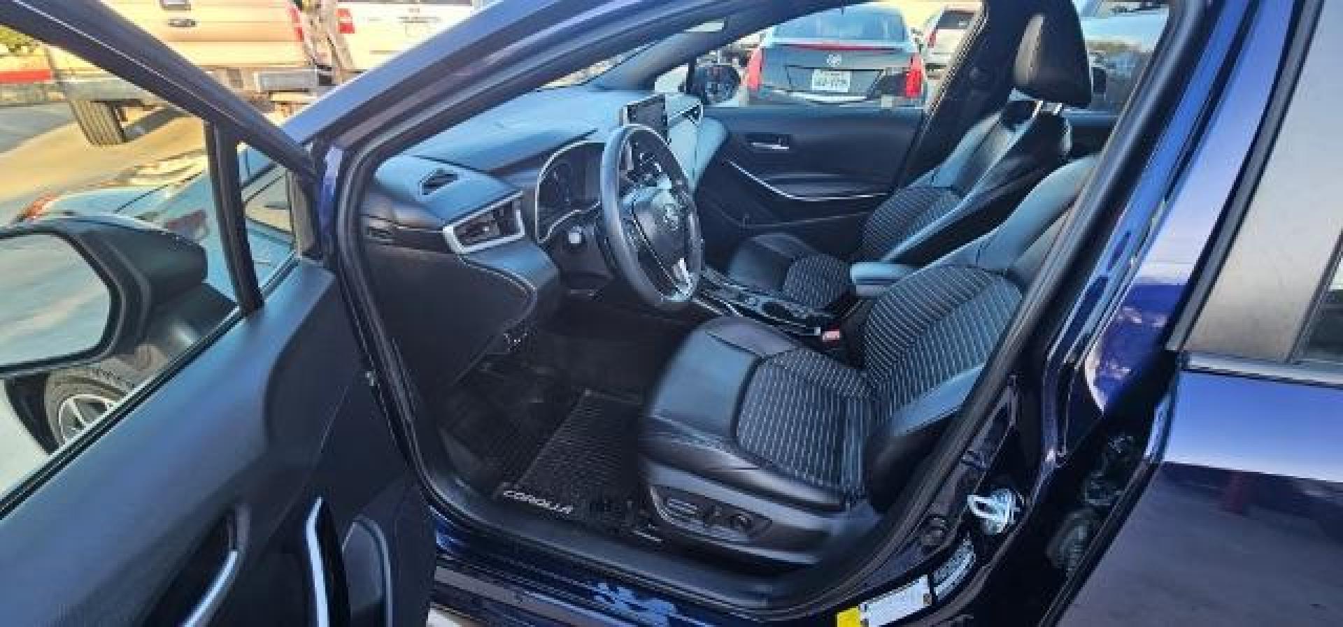 2020 Blue Crush Metallic /Black Toyota Corolla XSE (JTDT4RCE9LJ) with an Dynamic Force 2L I-4 port/direct injection engine, Automatic transmission, located at 900 South McDonald Street, McKinney, TX, 75069, (972) 529-2992, 33.189335, -96.613403 - Photo#9