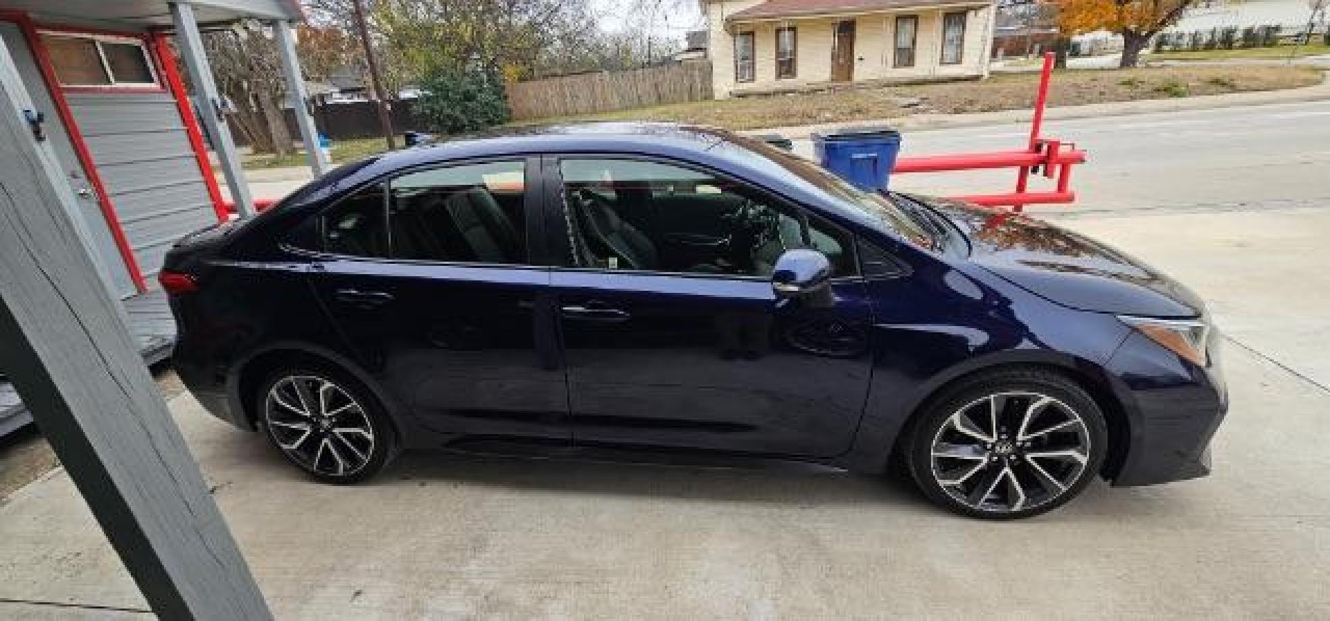 2020 Blue Crush Metallic /Black Toyota Corolla XSE (JTDT4RCE9LJ) with an Dynamic Force 2L I-4 port/direct injection engine, Automatic transmission, located at 900 South McDonald Street, McKinney, TX, 75069, (972) 529-2992, 33.189335, -96.613403 - Photo#10