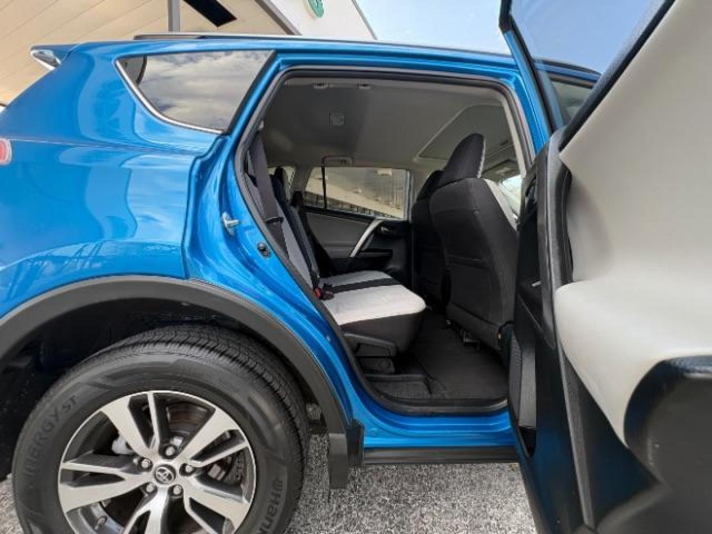 2017 Electric Storm Blue /Ash Toyota RAV4 XLE (JTMWFREV6HJ) with an 2.5L I-4 DOHC engine, Automatic transmission, located at 900 South McDonald Street, McKinney, TX, 75069, (972) 529-2992, 33.189335, -96.613403 - Photo#11