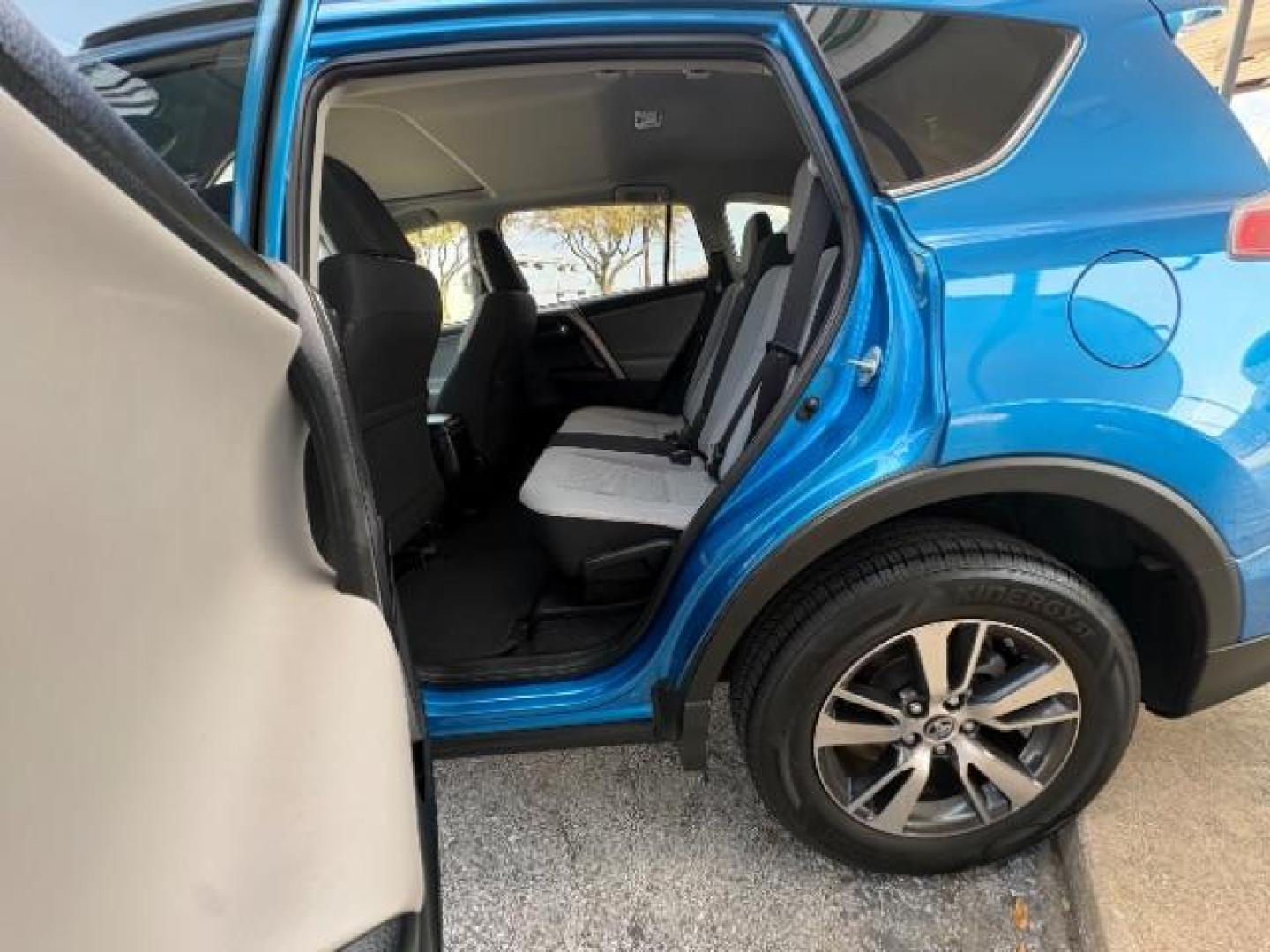 2017 Electric Storm Blue /Ash Toyota RAV4 XLE (JTMWFREV6HJ) with an 2.5L I-4 DOHC engine, Automatic transmission, located at 900 South McDonald Street, McKinney, TX, 75069, (972) 529-2992, 33.189335, -96.613403 - Photo#12