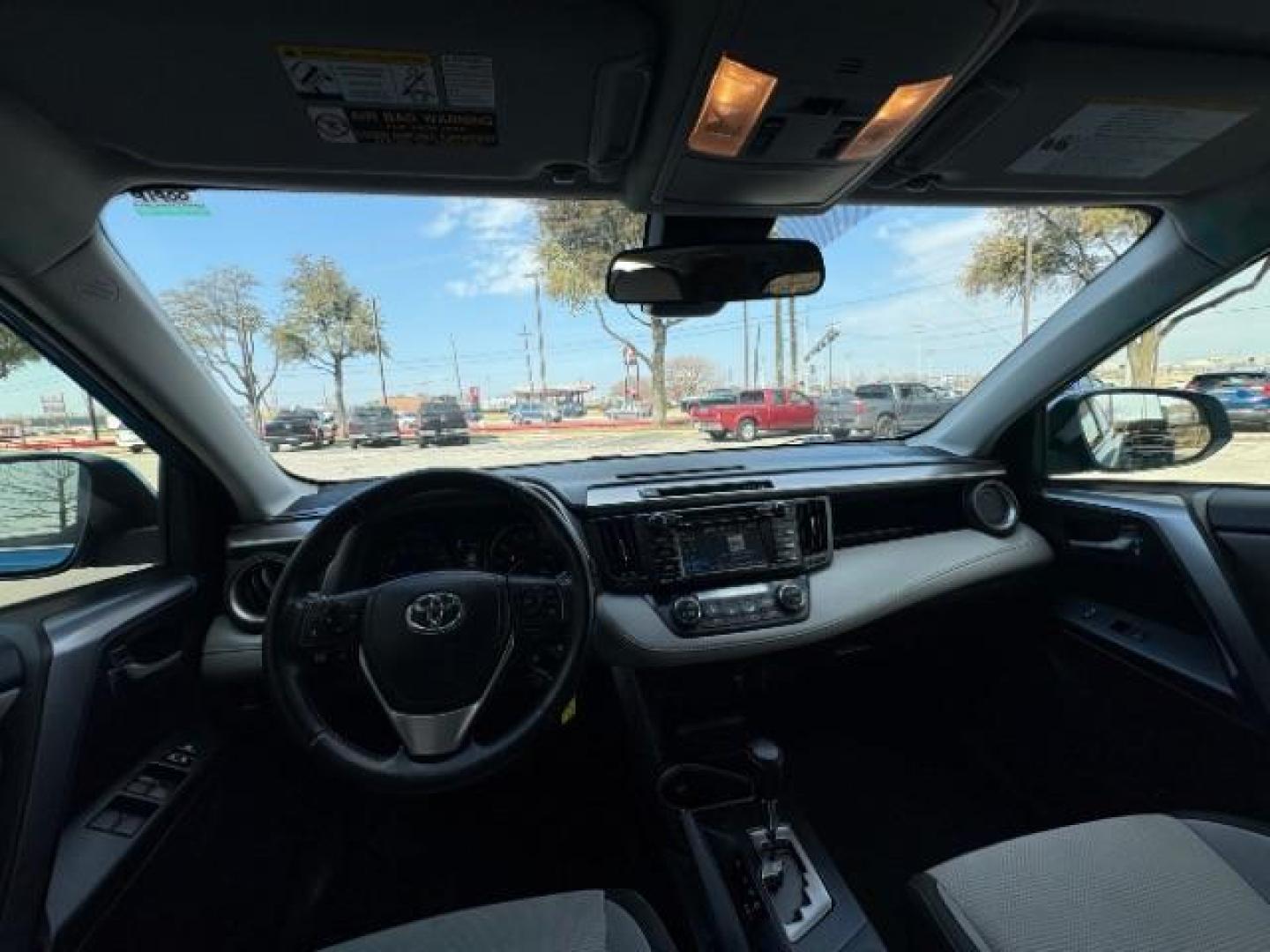 2017 Electric Storm Blue /Ash Toyota RAV4 XLE (JTMWFREV6HJ) with an 2.5L I-4 DOHC engine, Automatic transmission, located at 900 South McDonald Street, McKinney, TX, 75069, (972) 529-2992, 33.189335, -96.613403 - Photo#13