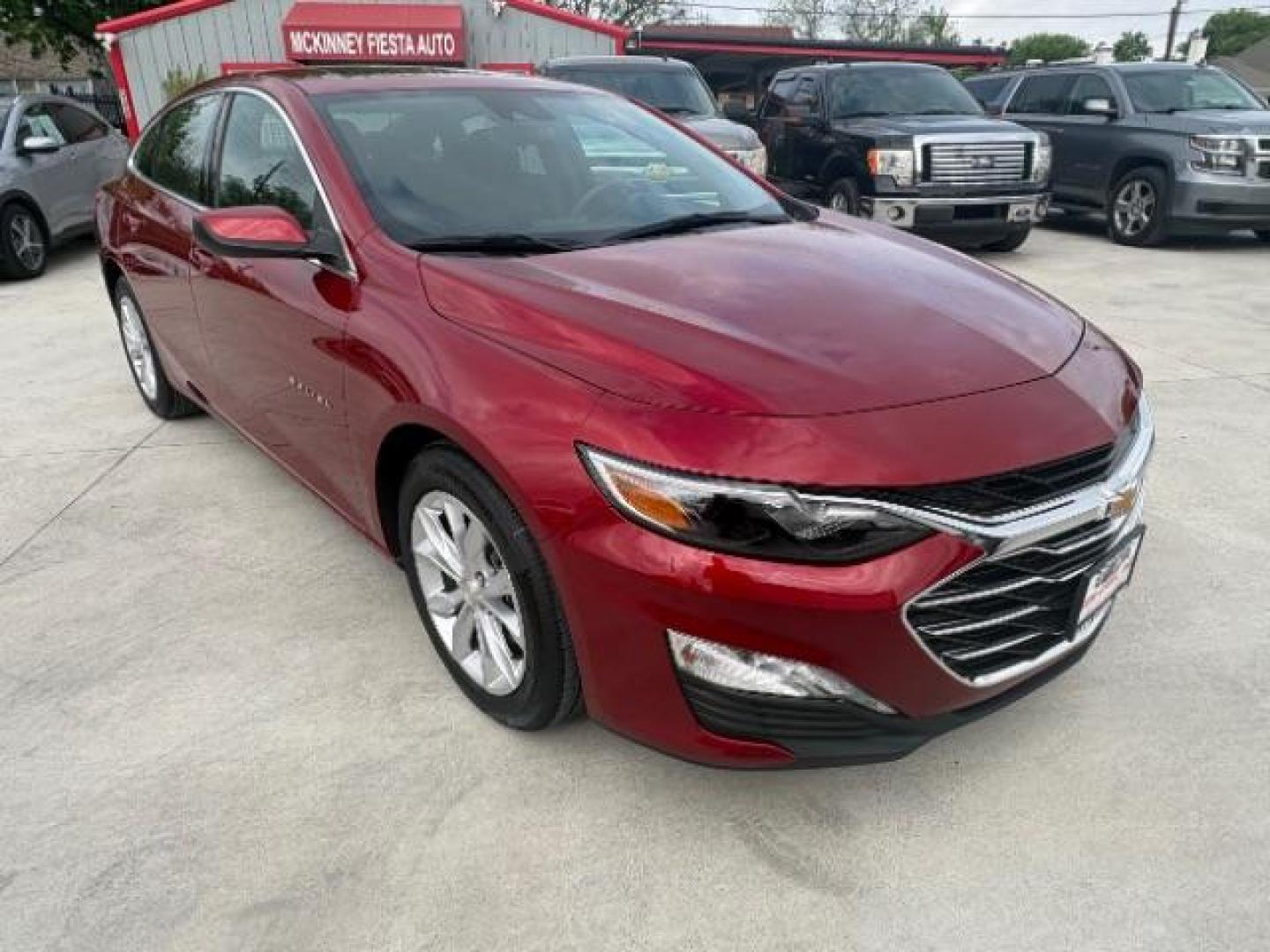 2024 Radiant Red Tintcoat /Jet Black Chevrolet Malibu FWD 1LT (1G1ZD5STXRF) with an ECOTEC 1.5L I-4 gasoline direct injection engine, Automatic transmission, located at 900 South McDonald Street, McKinney, TX, 75069, (972) 529-2992, 33.189335, -96.613403 - Photo#0