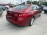 2024 Radiant Red Tintcoat /Jet Black Chevrolet Malibu FWD 1LT (1G1ZD5STXRF) with an ECOTEC 1.5L I-4 gasoline direct injection engine, Automatic transmission, located at 900 South McDonald Street, McKinney, TX, 75069, (972) 529-2992, 33.189335, -96.613403 - Photo#4