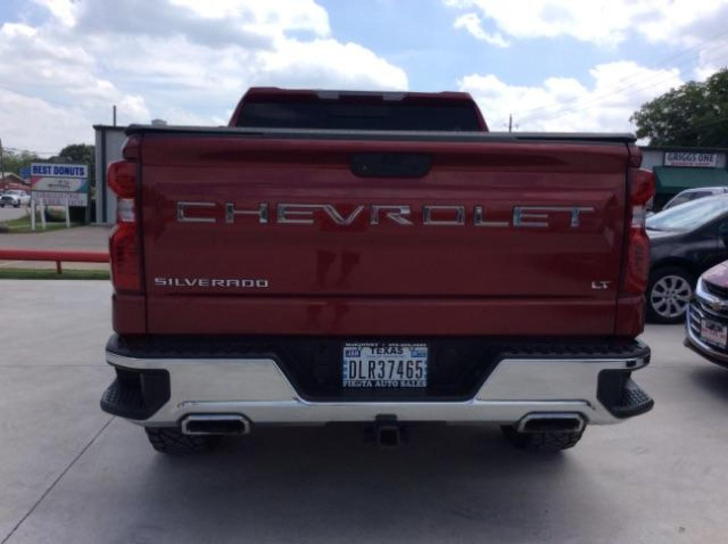 2019 Cajun Red Tintcoat /Gideon/Very Dark Atmosphere Chevrolet Silverado 1500 LT (1GCUYDED5KZ) with an EcoTec3 5.3L V-8 gasoline direct injection engine, located at 900 South McDonald Street, McKinney, TX, 75069, (972) 529-2992, 33.189335, -96.613403 - Photo#7