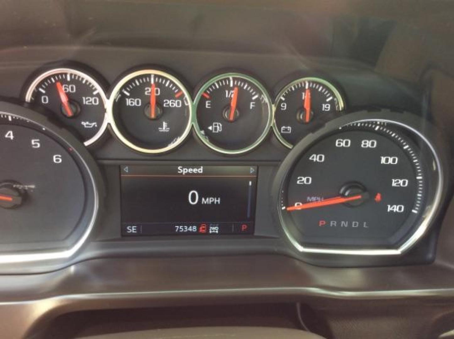 2019 Cajun Red Tintcoat /Gideon/Very Dark Atmosphere Chevrolet Silverado 1500 LT (1GCUYDED5KZ) with an EcoTec3 5.3L V-8 gasoline direct injection engine, located at 900 South McDonald Street, McKinney, TX, 75069, (972) 529-2992, 33.189335, -96.613403 - Photo#19