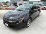2022 Black Sand Pearl /Black Toyota Corolla LE (5YFEPMAE5NP) with an 1.8L I-4 DOHC engine, located at 900 South McDonald Street, McKinney, TX, 75069, (972) 529-2992, 33.189335, -96.613403 - Photo#4