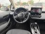 2022 Black Sand Pearl /Black Toyota Corolla LE (5YFEPMAE5NP) with an 1.8L I-4 DOHC engine, located at 900 South McDonald Street, McKinney, TX, 75069, (972) 529-2992, 33.189335, -96.613403 - Photo#9