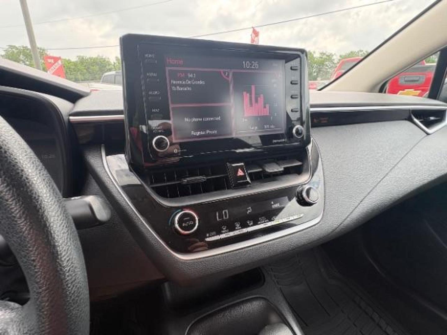 2022 Black Sand Pearl /Black Toyota Corolla LE (5YFEPMAE5NP) with an 1.8L I-4 DOHC engine, located at 900 South McDonald Street, McKinney, TX, 75069, (972) 529-2992, 33.189335, -96.613403 - Photo#12