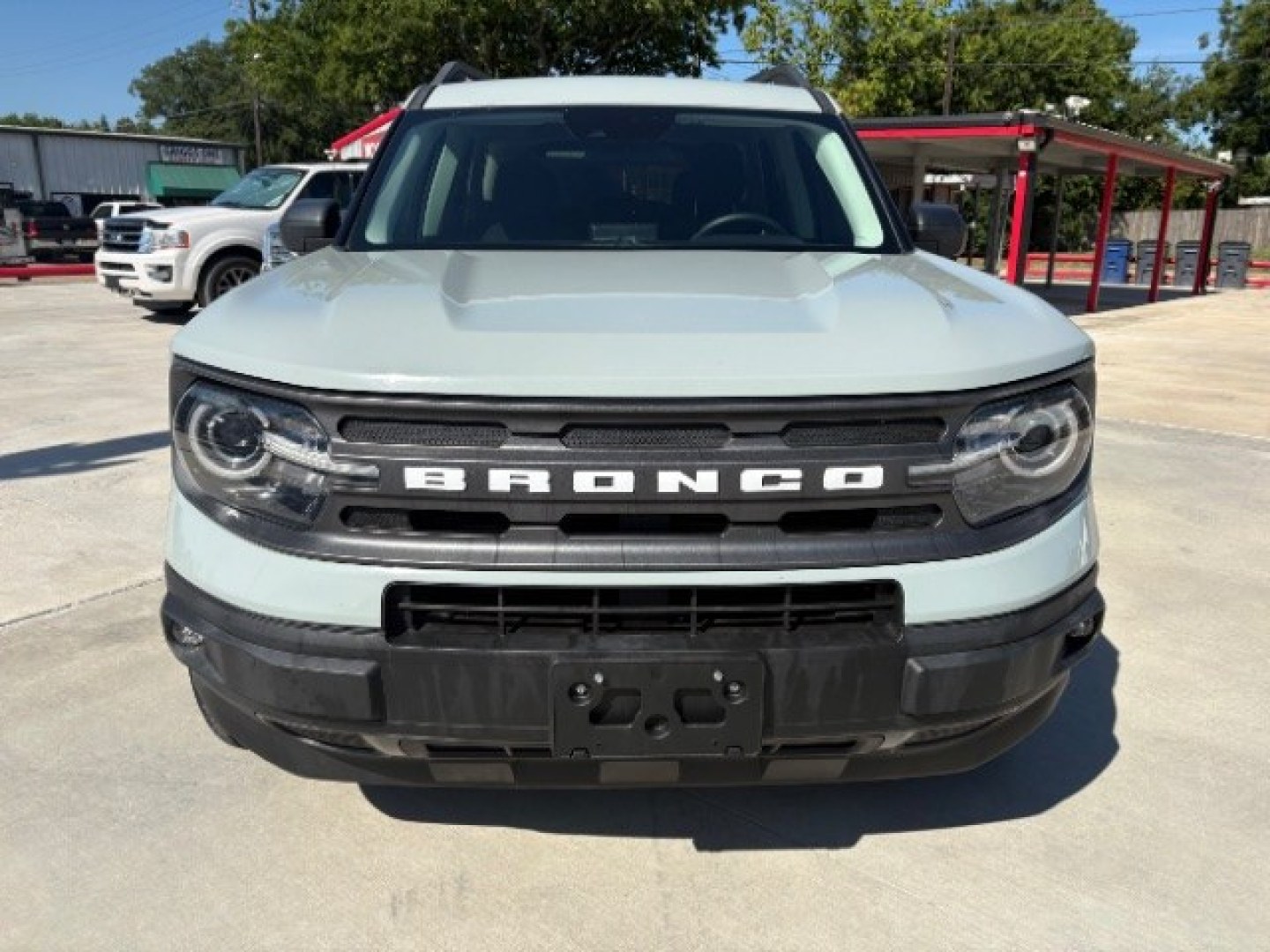 2021 Gray /Gray cloth Ford Bronco Sport Big Bend (3FMCR9B60MR) with an 1.5L L3 engine, 8-Speed Automatic transmission, located at 900 South McDonald Street, McKinney, TX, 75069, (972) 529-2992, 33.189335, -96.613403- Photo#1