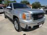 2011 Pure Silver Metallic /Ebony GMC Sierra 1500 SLE (3GTP1VE0XBG) with an 5.3L engine, Automatic transmission, located at 900 South McDonald Street, McKinney, TX, 75069, (972) 529-2992, 33.189335, -96.613403- Photo#0