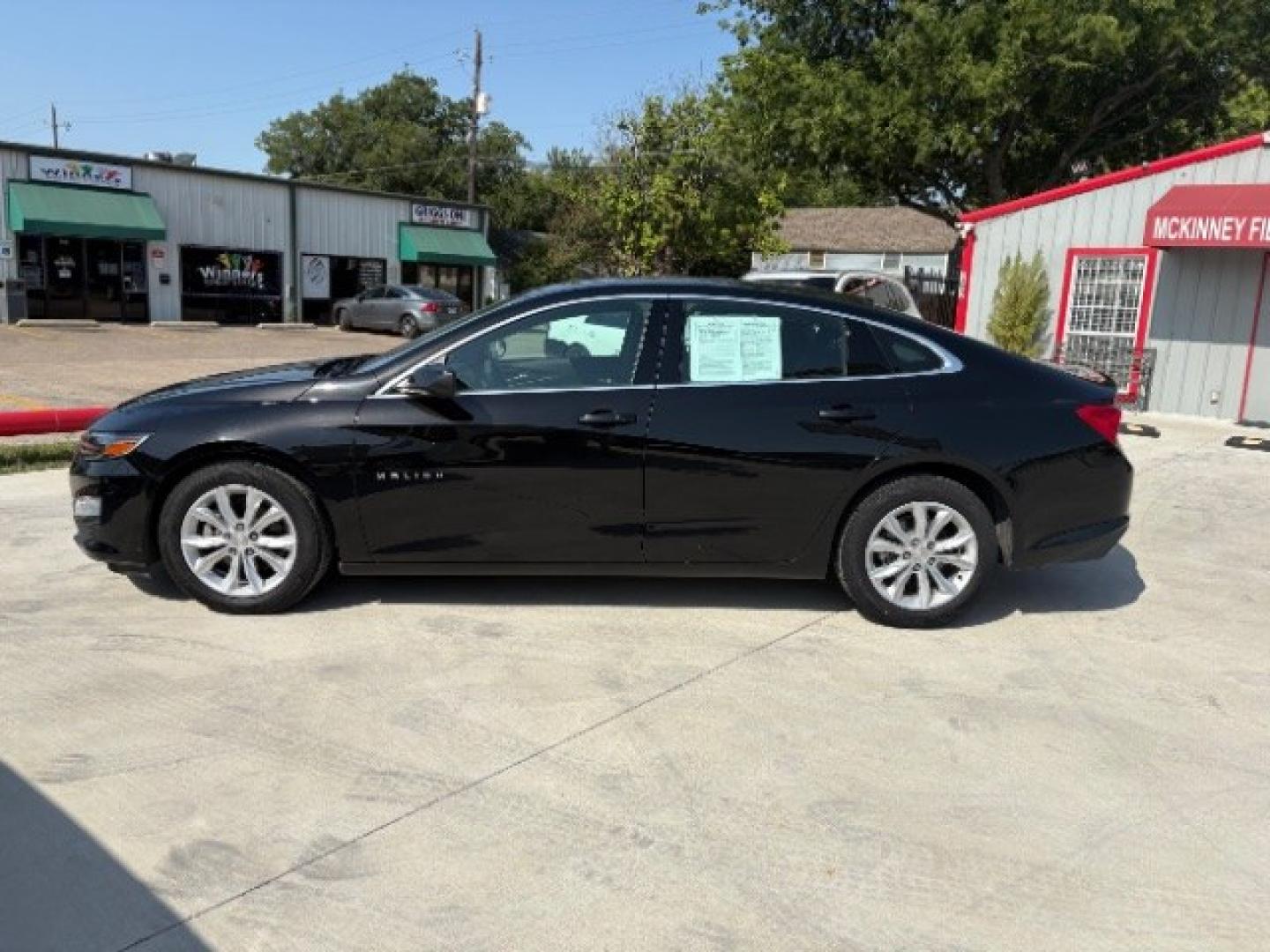 2024 Mosaic Black Metallic /Jet Black Chevrolet Malibu FWD 1LT (1G1ZD5ST4RF) with an ECOTEC 1.5L I-4 direct injection engine, located at 900 South McDonald Street, McKinney, TX, 75069, (972) 529-2992, 33.189335, -96.613403- Photo#3