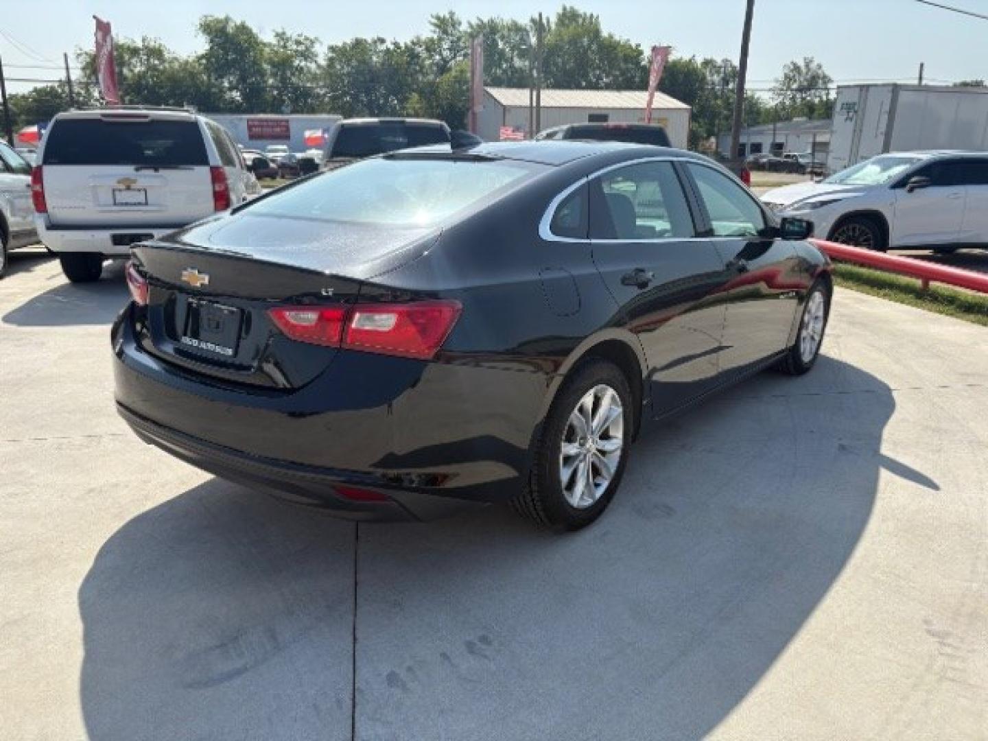 2024 Mosaic Black Metallic /Jet Black Chevrolet Malibu FWD 1LT (1G1ZD5ST4RF) with an ECOTEC 1.5L I-4 direct injection engine, located at 900 South McDonald Street, McKinney, TX, 75069, (972) 529-2992, 33.189335, -96.613403- Photo#8