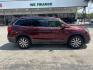 2019 Burgundy /Beige Honda Pilot EX-L (5FNYF5H57KB) with an 3.5L V-6 direct injection engine, Automatic transmission, located at 900 South McDonald Street, McKinney, TX, 75069, (972) 529-2992, 33.189335, -96.613403- Photo#8